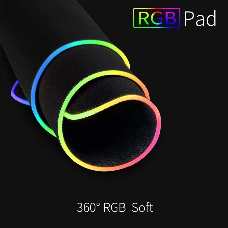 Alfombrilla Gaming RGB LED Impermeable