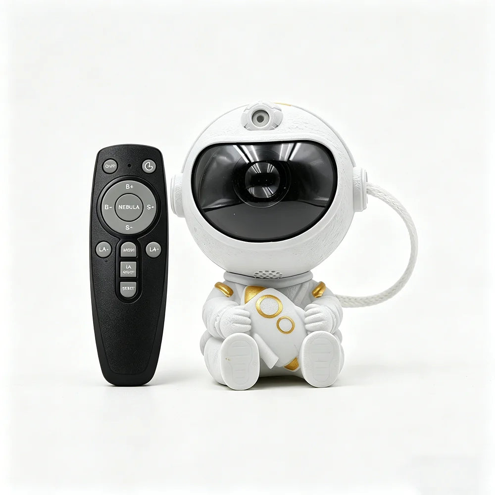 Proyector Astronauta LED Galaxia con Mando