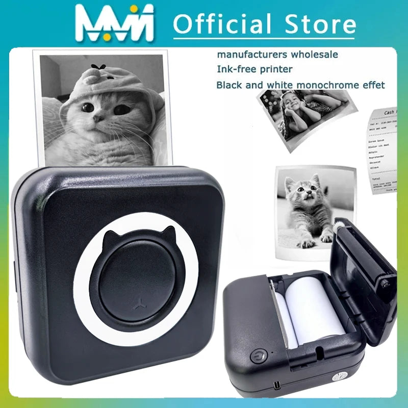 Mini Impresora Térmica Portátil Bluetooth (sin tinta)
